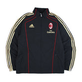 Adidas AC Milan Trackjacket in Schwarz Gold Größe M